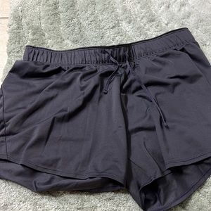 Dark purple Nike shorts loose women’s large